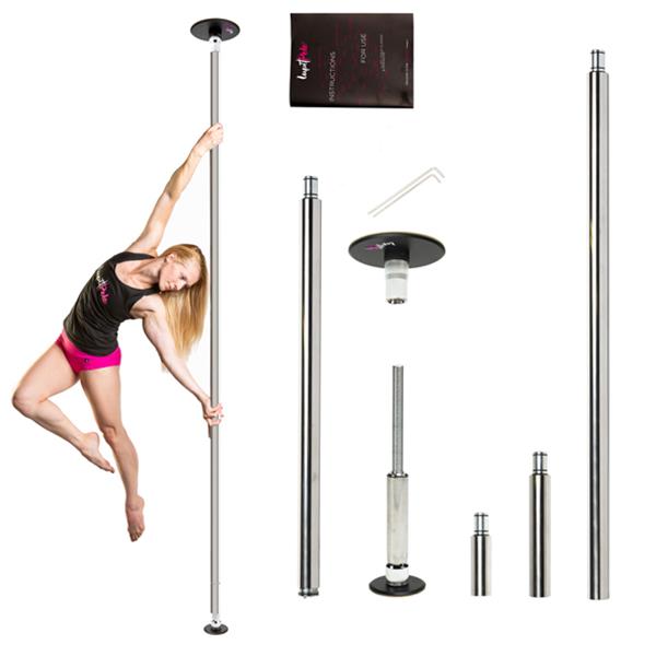 Barre de Pole Dance Lupit Pole Classic Powder Coated Noire 45mm - Barres Pole  Dance - Body&Moves